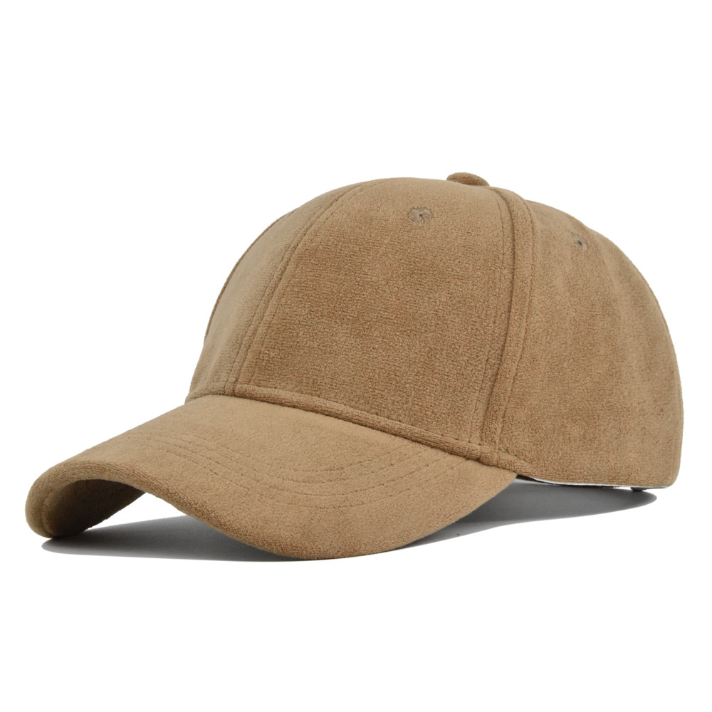 Lambswool Plain Baseball Cap Green