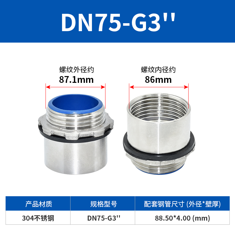 Conector de cable de puente de acero inoxidable conector de tubo de puente conector de tubo galvanizado conector de tubo galvanizado