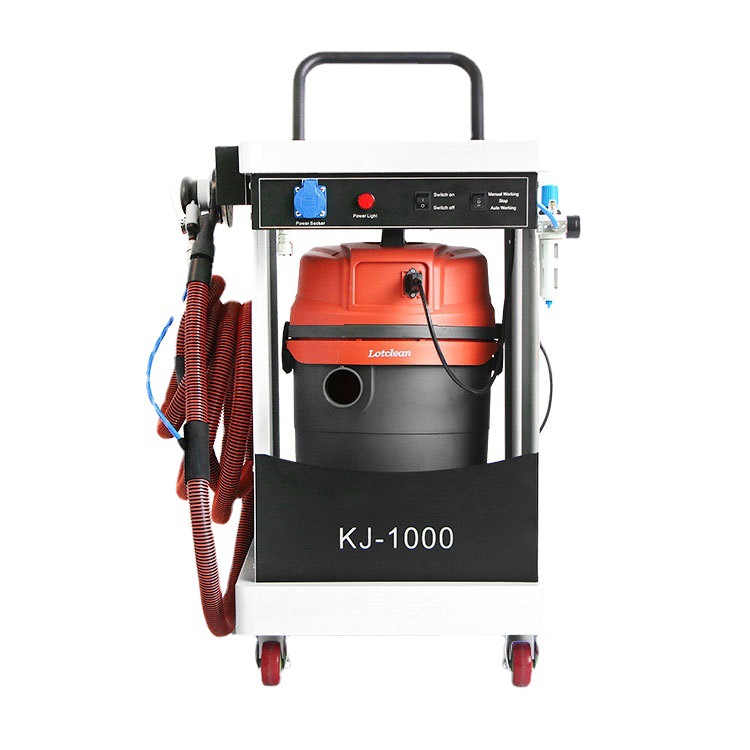 Kajieshi automóvil eléctrico simple seco molino equipo móvil automóvil libre de polvo seco Molino de vapor limpiador