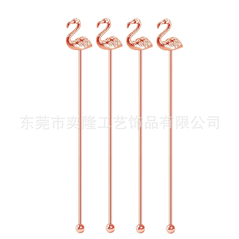 Creative coffee mixing stick stainless steel