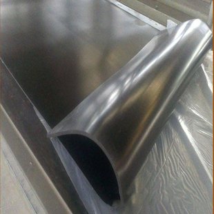 Rubber water stop strip manufacturer underground pipe gallery tunnel with back-mounted 651 type buried steel edge water stop