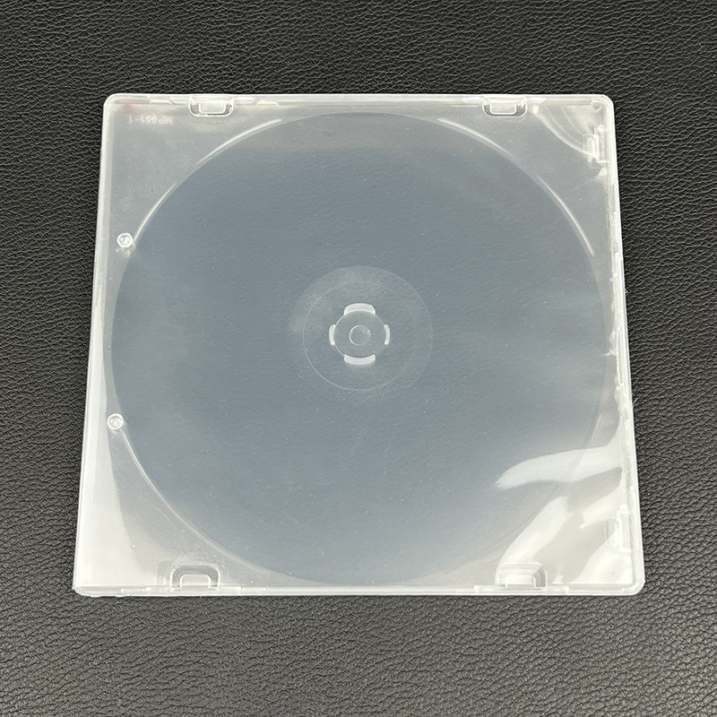 5厘DVD盒PP光盘盒超薄款带膜碟壳可插封面单片CD盒光碟方形盒收纳-阿里巴巴