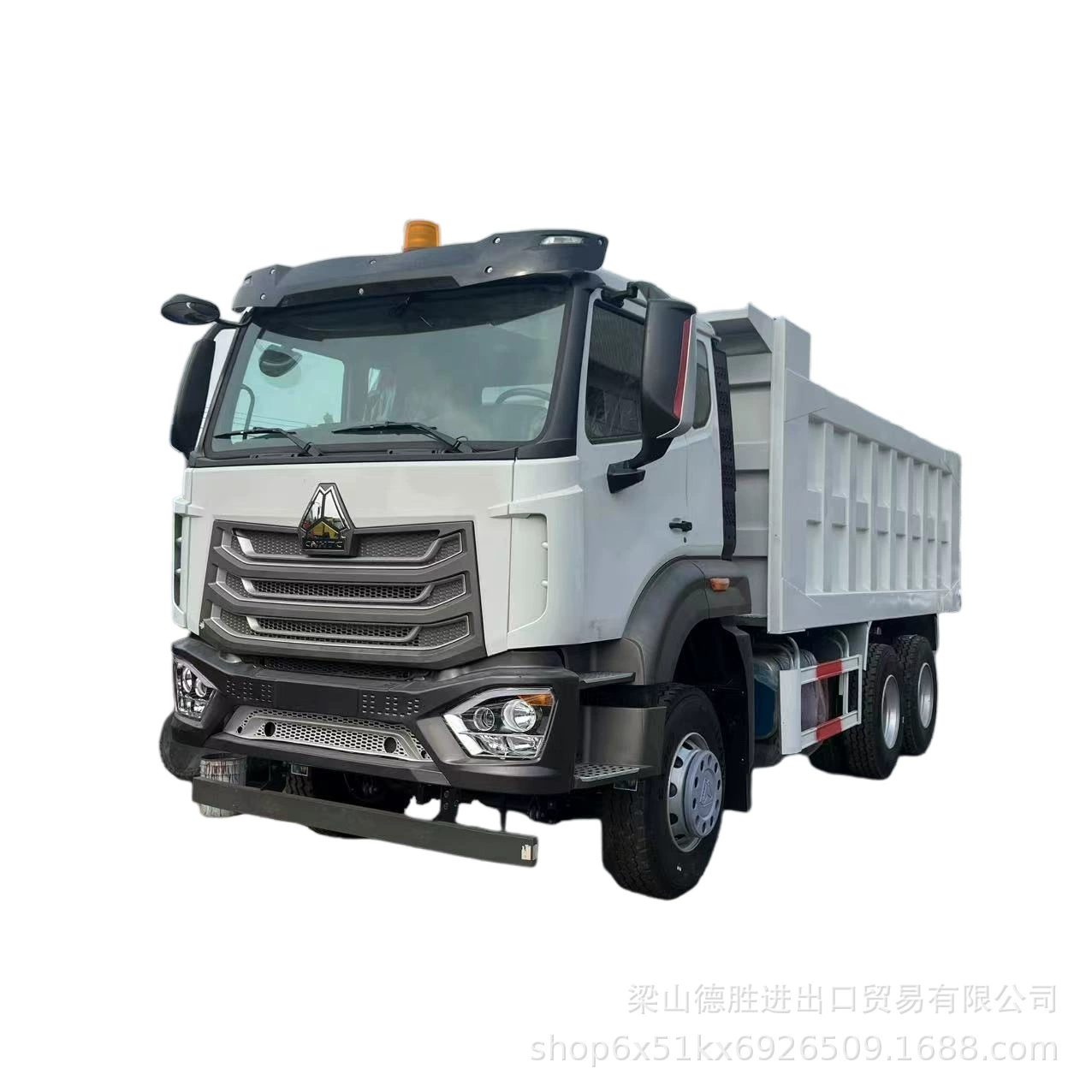 Самосвал Sinotruk Howo для трансграничных перевозок, большой фургон 6*4 для перевозки грунта и мусора с задним опрокидыванием HOWO.