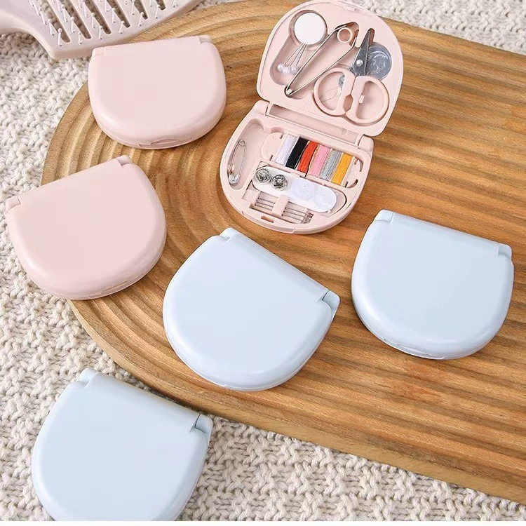 Мини-швейная коробка в скандинавском стиле портативный небольшой швейный набор швейные инструменты Комбинированный костюм гостиничные принадлежности оптом