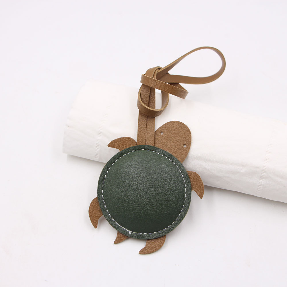 Cotton-Filled 3D Small Turtle Lanyard Bag Pendant, Luggage Charm, Accessory, Garment Accessory with Turtle Design