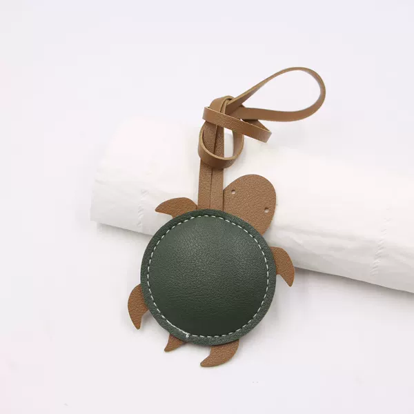 Cotton-Filled 3D Small Turtle Lanyard Bag Pendant, Luggage Charm, Accessory, Garment Accessory with Turtle Design