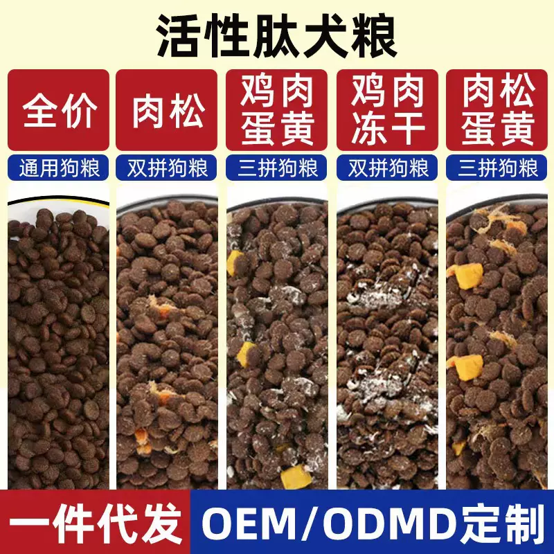 散粮狗狗主粮通用冻干多拼小型犬泰迪大型犬宠物粮犬粮批发40斤装