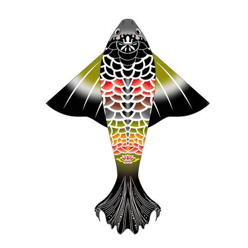 Weifang carp kite wholesale new large koi fish kite children's kite outdoor sports adult kite large