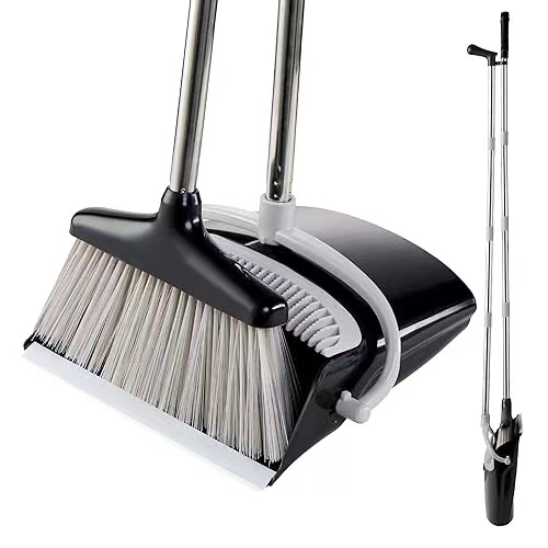 Broom suit Combination Dustpan Household Plastic Dustpan Broom Two-piece Garbage Shovel Broom Cleaning Mop