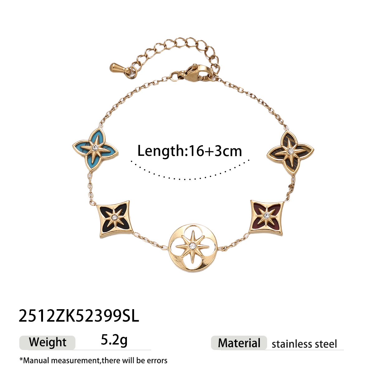 Taina set de joyería de acero inoxidable estrella de moda personalidad collar de cadena de clavícula ligero lujo nicho no desvanecerse