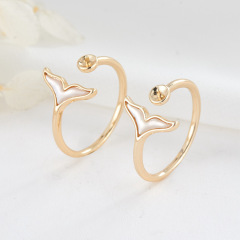 Zongxing Fashion Style Dripping Jellyfish Drop Earrings Ring Pendant Set DIY Handmade Accessory