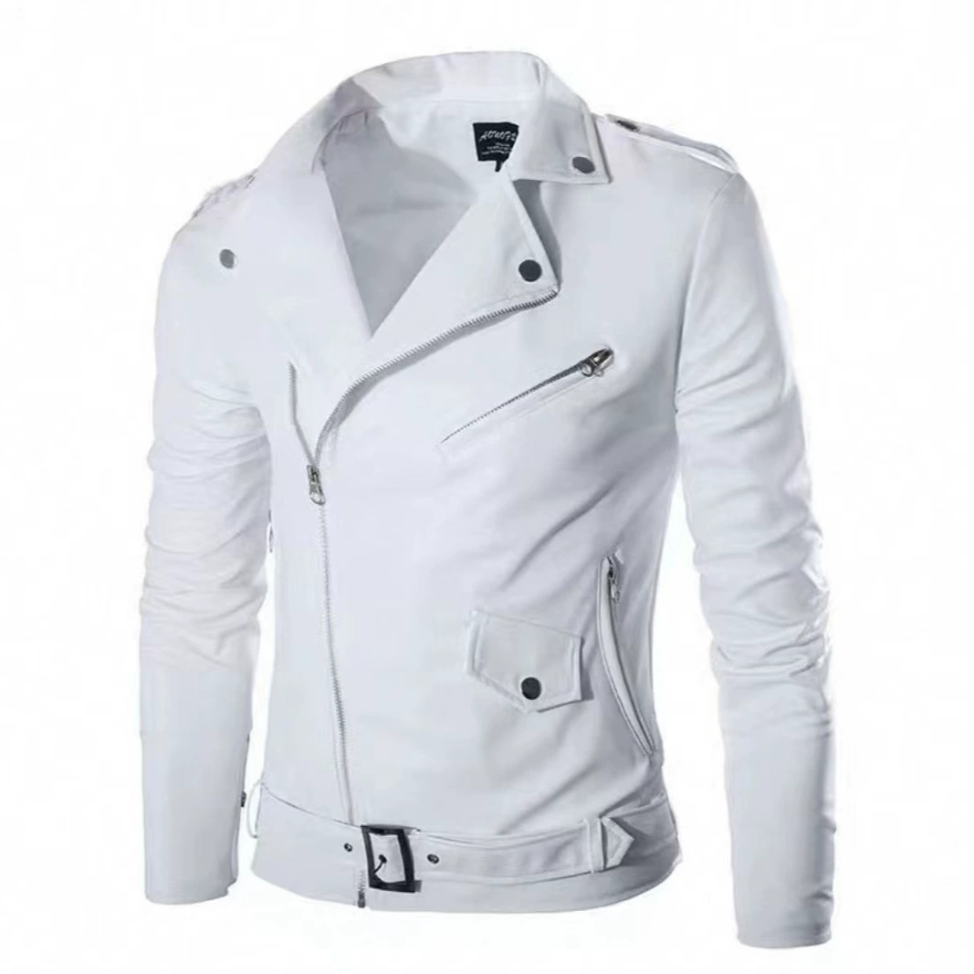 Куртка из полиуретана с флисовой подкладкой (Aliexpress), европейский/байкерский стиль