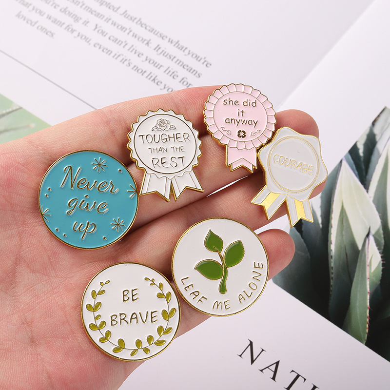 Fashion Pin Geometric Alloy Stoving Varnish No Inlaid Unisex Brooches display picture 4