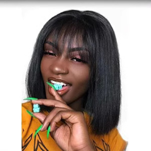 Peluca de pelo corto de las mujeres nueva moda Peluca de cabeza completa de fibra química cabeza de onda completa superior de pelo corto Peluca de cabeza BOBO