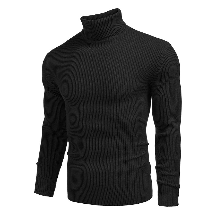 2024 Suéteres de punto para hombres de comercio exterior Suéteres de cuello alto para hombres Otoño e invierno Suéteres para hombres europeos y americanos Suéteres de manga larga