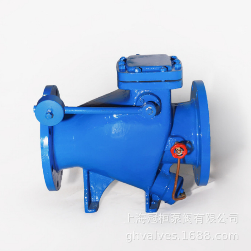 重锤式微阻缓闭止回阀HH44X-16Q DN800单向重锤止回阀