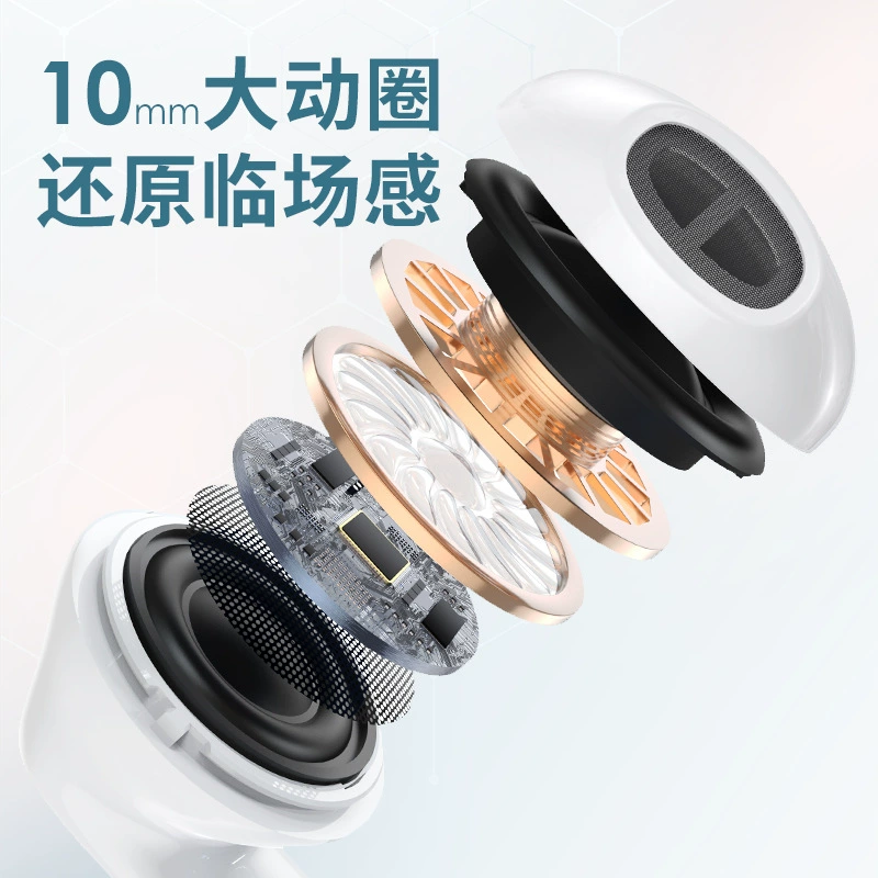Беспроводные наушники TWS с двумя динамиками (Shangying), Bluetooth 5.0, долгий срок службы, опция шумоподавления