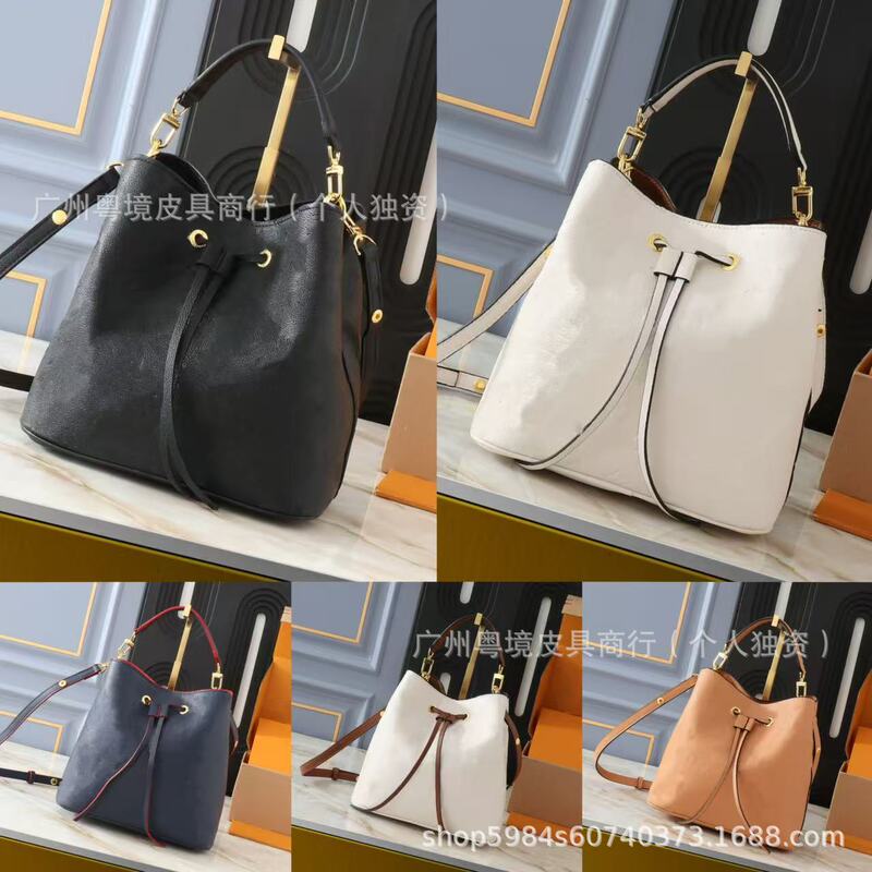New Neonoe Bucket Bag, Classic Retro Shoulder Bag, Fashionable and Versatile Crossbody Bag, Large Capacity Cosmetic Bucket Bag New Neonoe Bucket Bag, Classic Retro Shoulder Bag, Fashionable and Versatile Crossbody Bag, Large Capacity Cosmetic Bucket Bag