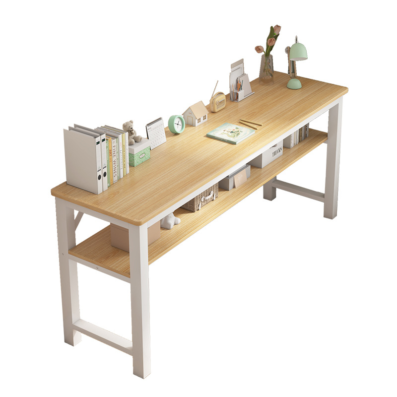 Mesa de barra larga simple y moderna, escritorio de escritorio estrecho, escritorio de computadora, escritorio de estudio, escritorio de escritorio