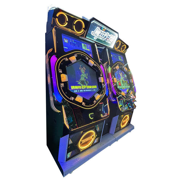 双人音游机舞立方秀投币游戏大型电玩城娱乐设备音乐对战跳舞机