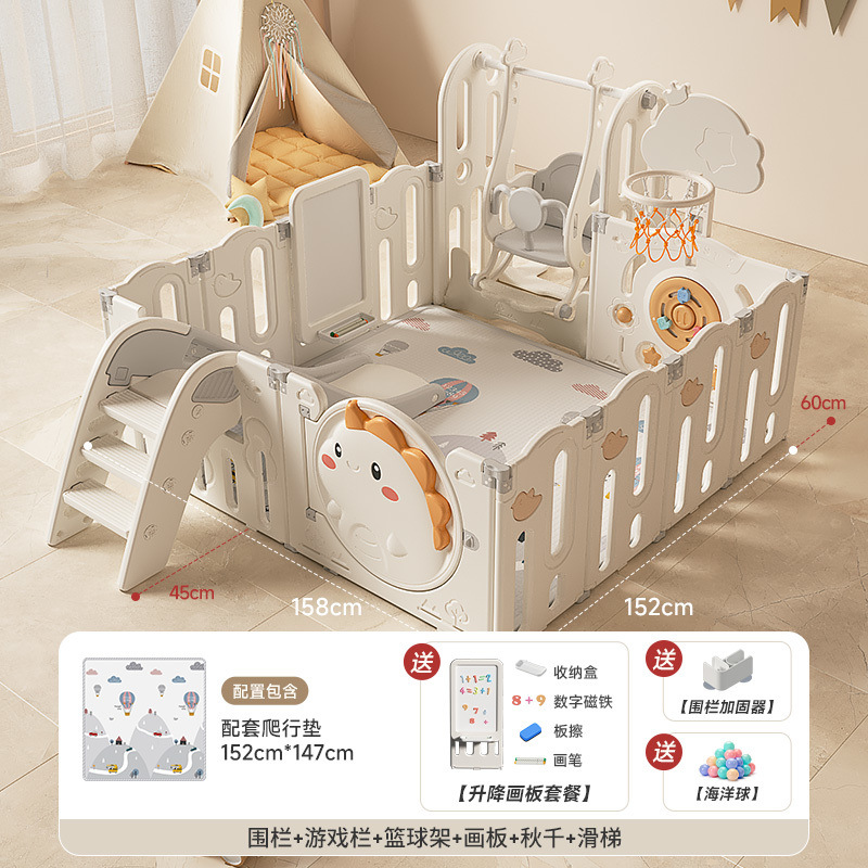 Baby juego valla valla protector de bebés esterilla de rastreo interior niños hogar sala de estar seguridad juguetes para niños pequeños