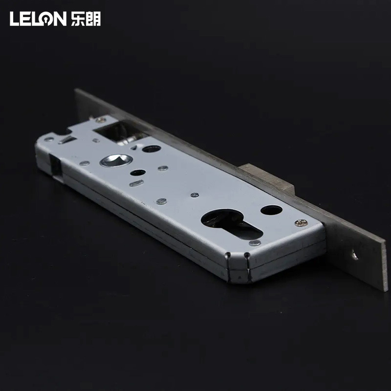 Personalizado 20/25/30/35mm ultra estrecho marco cuerpo de la cerradura puerta de aluminio de 85 orificios de acero inoxidable 304 cuerpo de la cerradura