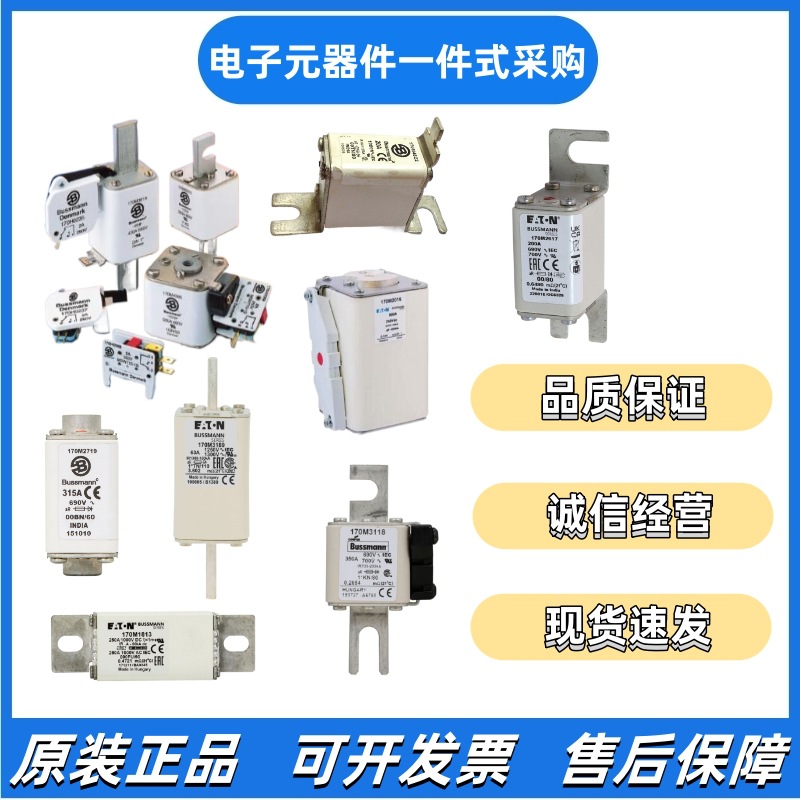 巴斯曼bussmann熔断器170M5267 170M5268 170M6008 170M6009