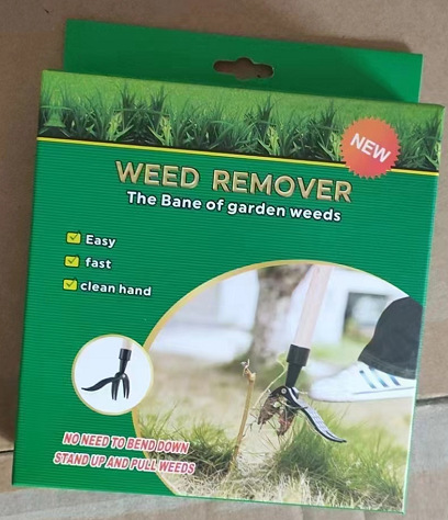 Pedal de pie gancho de deshierbe mango largo de pie Dispositivo de deshierbe manual weeding pala clip mango largo vertical weeding pala clip herramienta