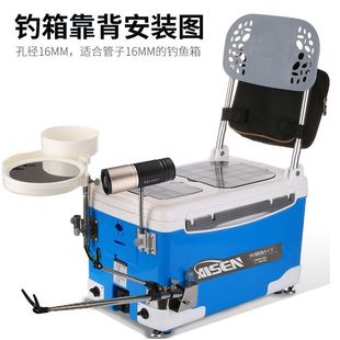 Fishing box accessories Daquan square box fishing box back belt back full magnetic bait plate thickened fishing box accessories Yukang Yukang