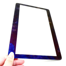 厂家加工高透光AR玻璃 光学玻璃 黑色丝印玻璃防反光耐磨防眩光