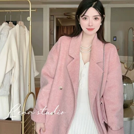 女式毛呢外套;大码毛呢外套