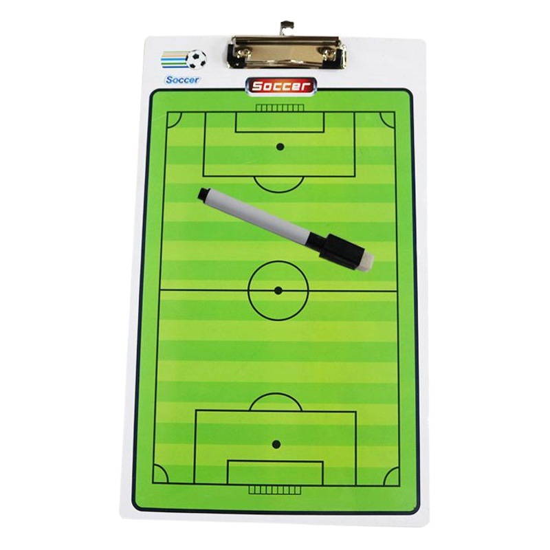 Tablero táctico de PVC para entrenamiento de fútbol y árbitros – venta directa de fábrica, stock al por mayor