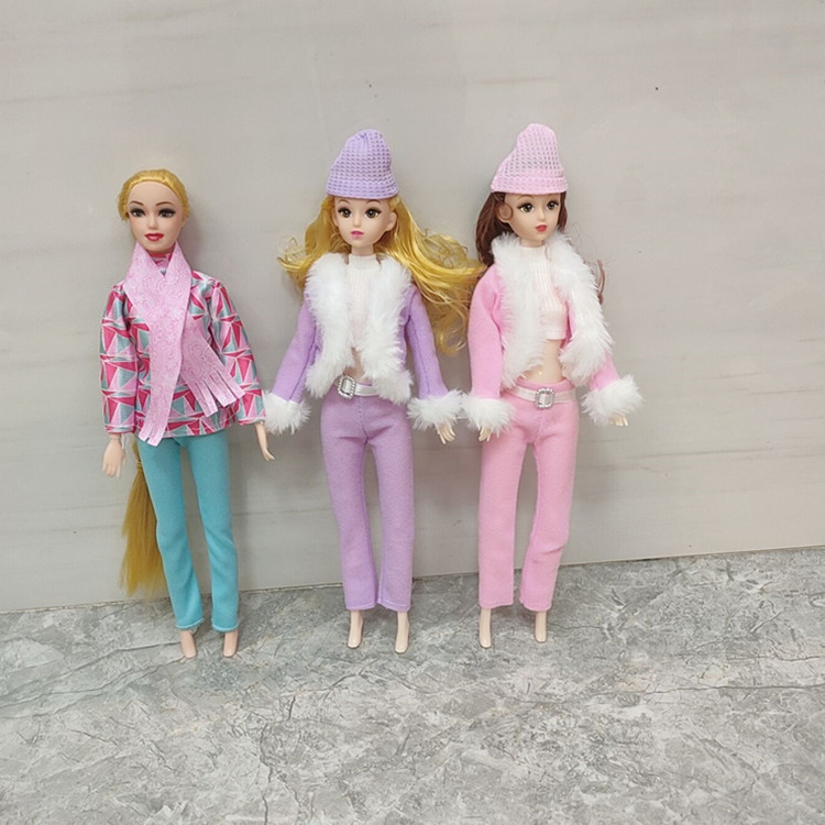 6-point doll clothes 30cm doll clothes bababi dress-up fashion small short skirt casual clothes 4-piece set dress 6-point doll clothes 30cm doll clothes bababi dress-up fashion small short skirt casual clothes 4-piece set dress