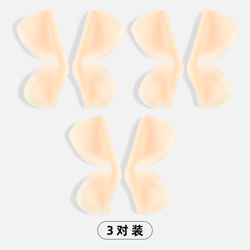 Pegatinas para orejas de elfo estilo mariposa 3 pares de productos desnudos