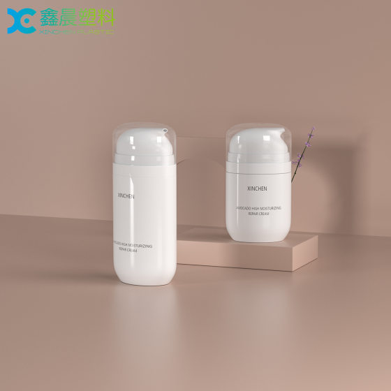 Factory in stock 50ml New Plastic PP Vacuum Lotion Bottle 100ml Sunscreen Bottle Separate Bottling Isolation Lotion
