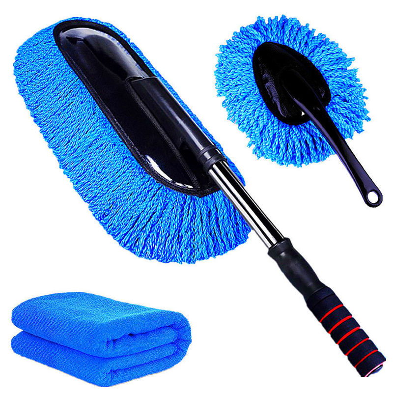 Car cleaning mop dust duster car washing tools brush mop dust removal tools supplies mop