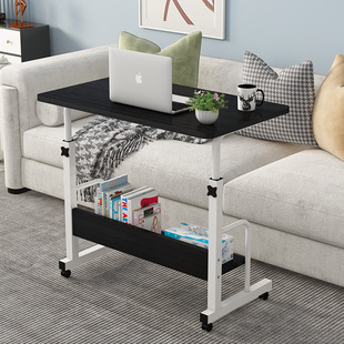 Adjustable Height Bedside Table, Movable Computer Desk, Economical Home Desk, Lazy Desk for Bedroom, Height-Adjustable Writing Desk