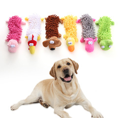 ペット用品工場発声ぬいぐるみモップスエードシェルカエルカバ咀嚼臼歯クリーニング犬のおもちゃ