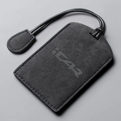 Card Key Cover Shell, Car key bag - icar-new-carbon-black-simple-rope