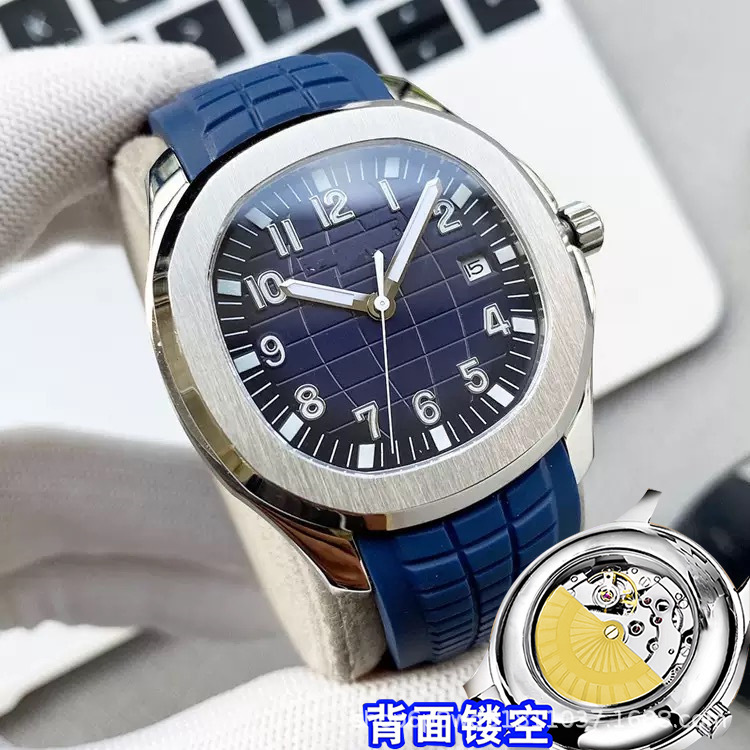 3K Nautilus Swiss Brand Quartz Movement Non-Mechanical Watch with Rubber Strap, Exclusively for Cross-Border Sales, Featuring a Luminous Large Dial 3K Nautilus Swiss Brand Quartz Movement Non-Mechanical Watch with Rubber Strap, Exclusively for Cross-Border Sales, Featuring a Luminous Large Dial