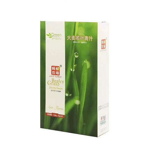 Ant Farm Barley Green Juice originates from natural barley green juice, natural raw materials, sugar-free wholesale delivery