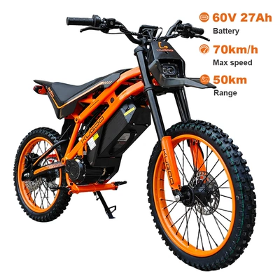 Kugoo Wish 02 Pro Electric Motorcycle 2500W 60V 27Ah Electric Bicycle Exclusively for Cross-Border Sales