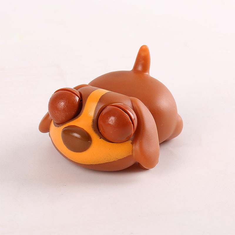 Transfronterizo caliente-venta llamativo gusano vegetal pellizco música descompresión juguete squeeze ojo-soplado creativo ventilación descompresión artefacto fábrica al por mayor