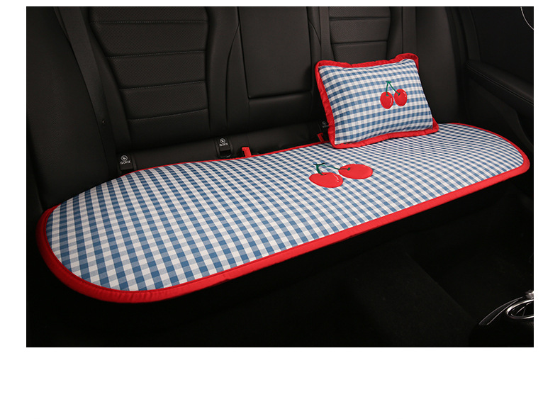 Car Seat Cushion for Summer, Suitable for All Seasons, 2025 New Model, Cute Car Seat Pad, Non-Slip, Ventilated Seat Cover for Women's Car Interior