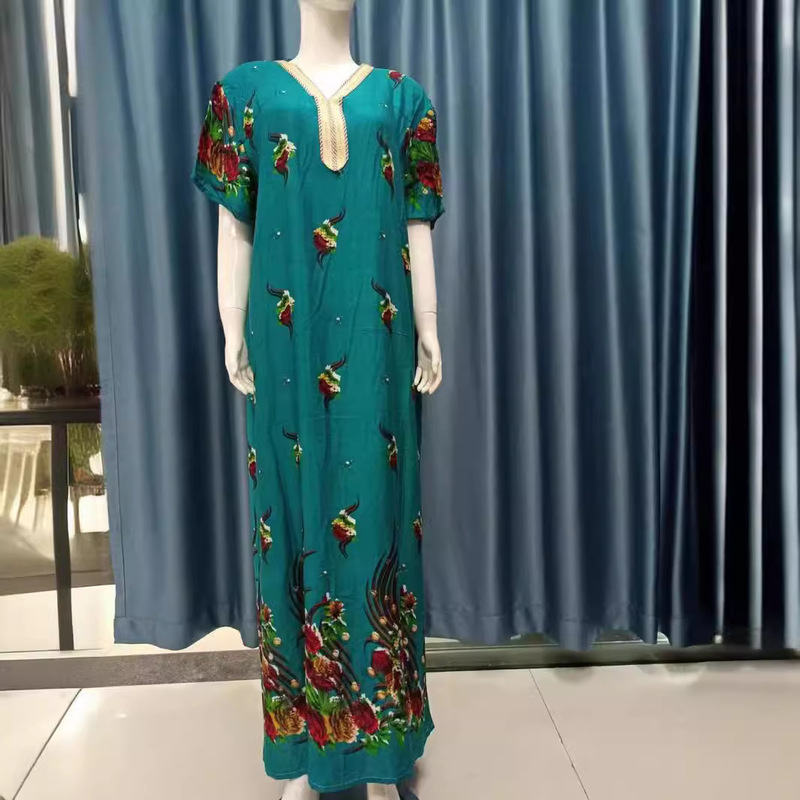 中東アラビアロング服イスラム教徒雑貨婦人服ローブドレス尾品外国貿易ドレス卸売|undefined