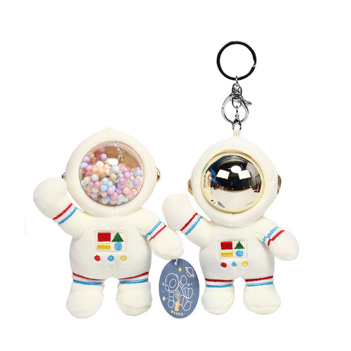 Astronaut doll pendant plush toy cartoon creative astronaut doll school bag pendant claw claw machine