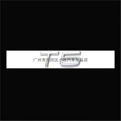 Car logo – T6, T8, AWD lettering - standard-t5-bright-silver-original-model