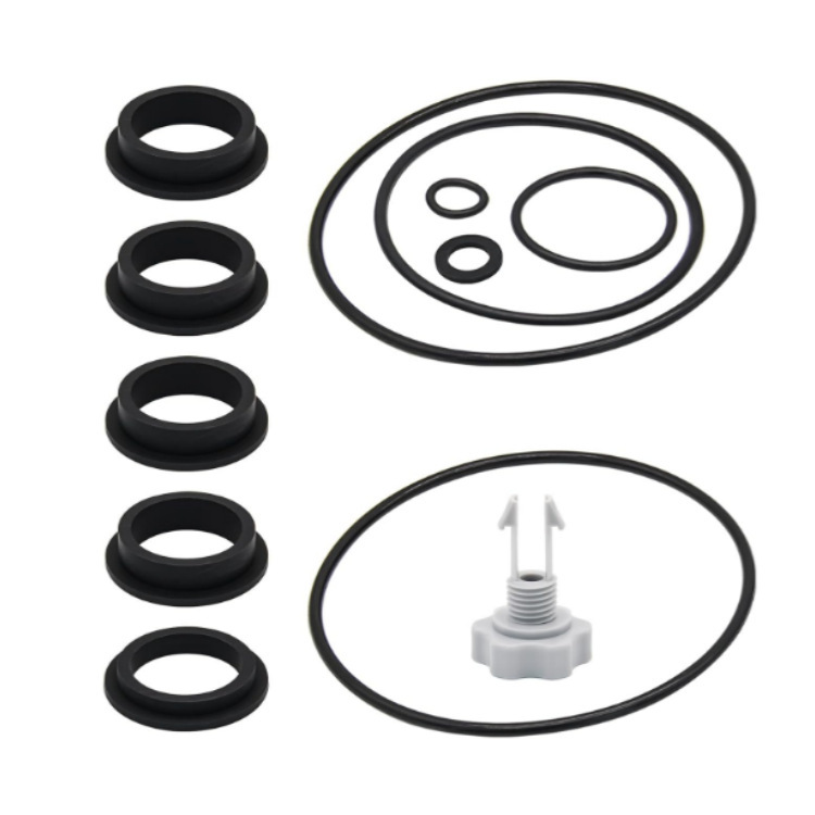 Compatible with Intex filter pump seal suit 25013 L-shaped O-ring gasket and air release valve