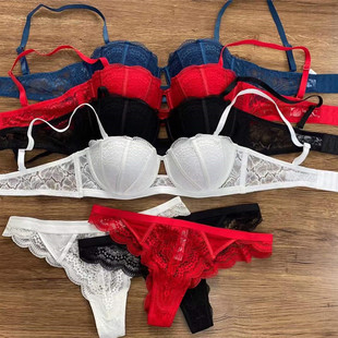 (Cross-border trading), lace sexy underwear, push up bra with steel rings, set, french style, European style