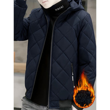 G 61301 Fleece Lined Men's Cotton Coat ���޼Ӻ��޷��羳